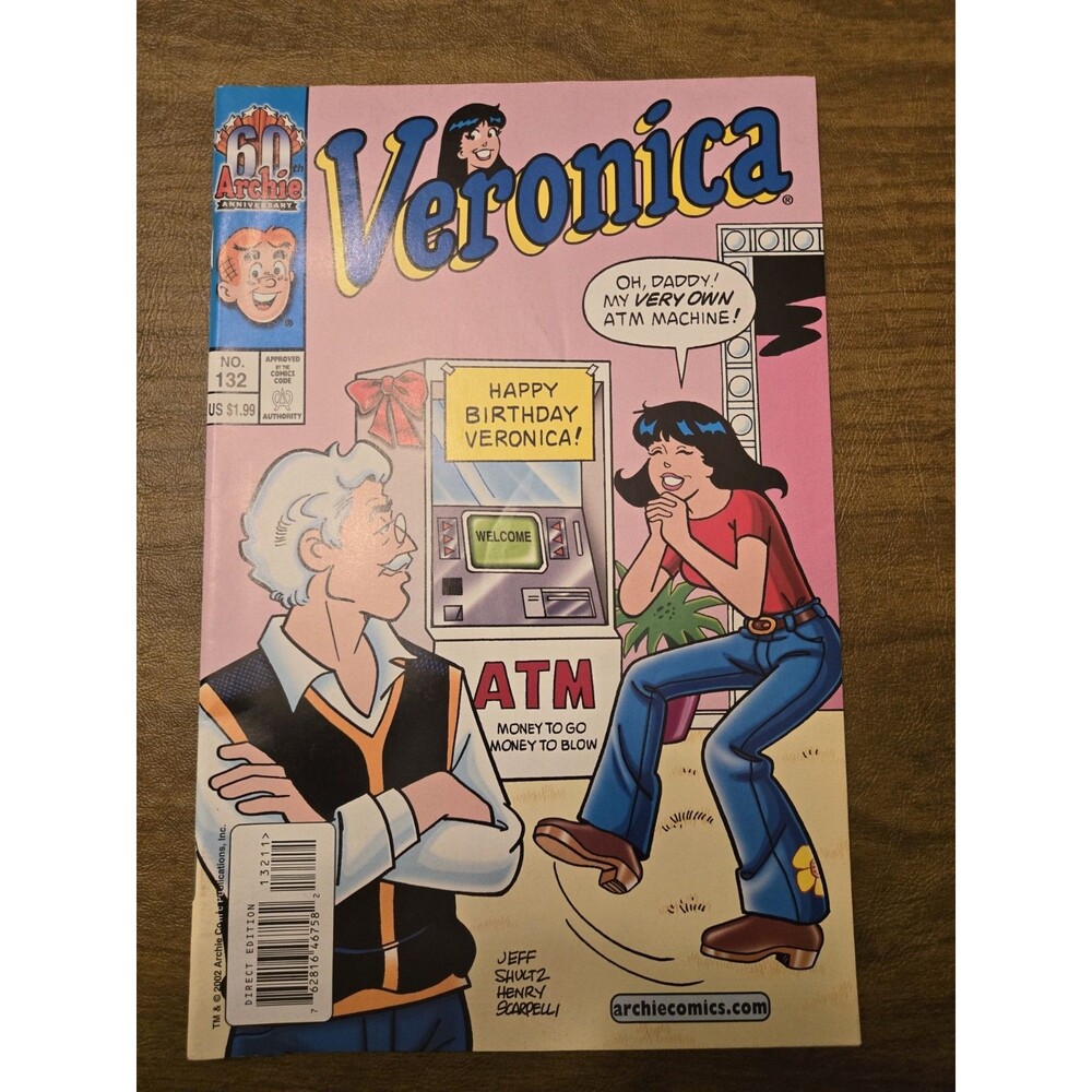 Archie Comics 60th Anniversary Veronica #132